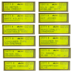 meter readings